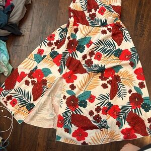 Floral Print Women's Skirt